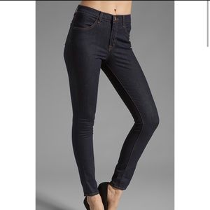 J BRAND high rise Skinny Jeans